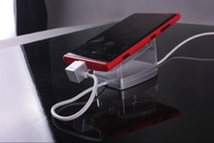 COMER mobile phones display stand secure smartphone with charging alarm function for retail store