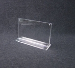 COMER A3 Acrylic display holder stand for Inserts, Tag, Brochure, Leaflet for merchandise.