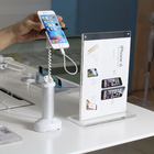 COMER anti-theft display alarm system for gripper security smartphone counter stands holders