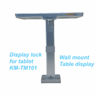 COMER table mounting bracket anti-theft locking display mount for tablet ipad in shop, hotels, restaurant