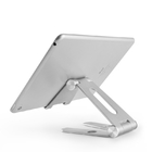 COMER Mobile phone tablet support Smartphone holders Aluminum desk stand double adjustable