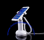 COMER Clincher stand for mobile phone secure counter displays with alarm