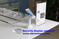COMER anti-theft locking sensor cable security mobile phone retail stores alarm stands holders